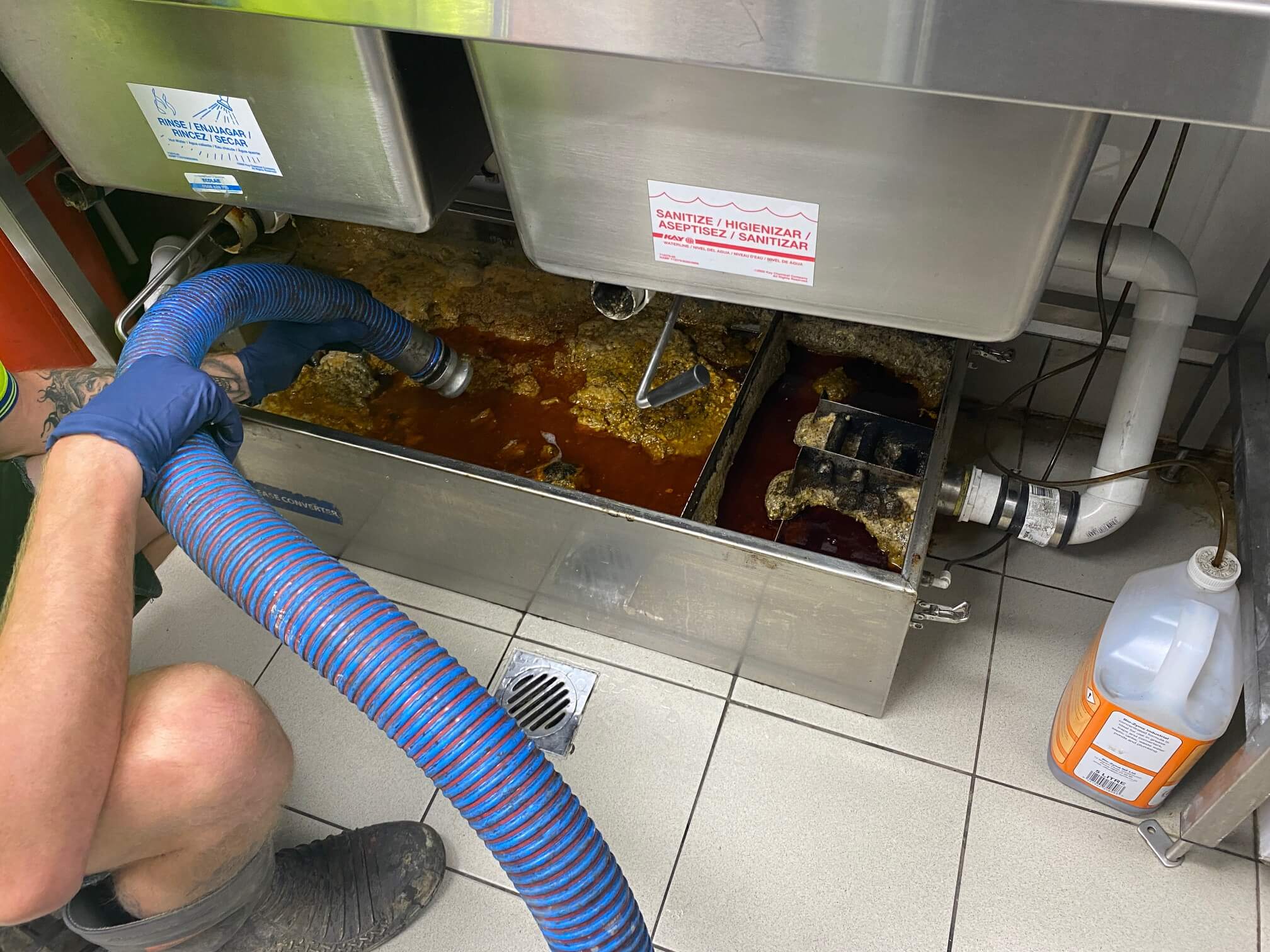 Grease Trap Cleaning in East Ridge
